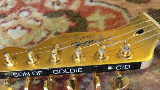 John 5 Donates Personal Gold Squire Fender Telecaster To Rockin For Ruben Legacy Fund Heavy Metal It